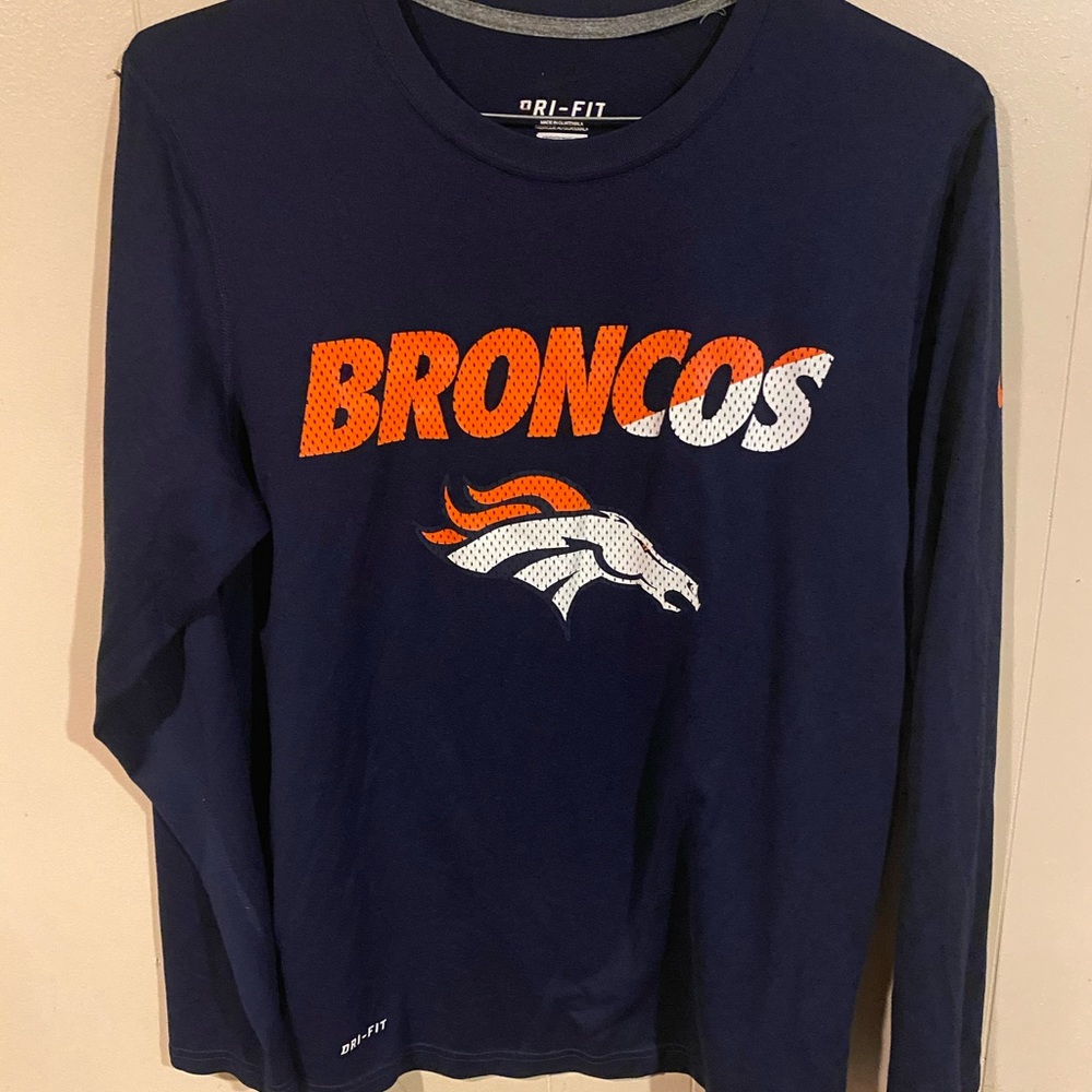 Dri-Fit Denver Broncos Long Sleeve.